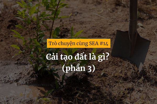 [Trò chuyện cùng SEA #14] Cải tạo đất là gì? (phần 3)